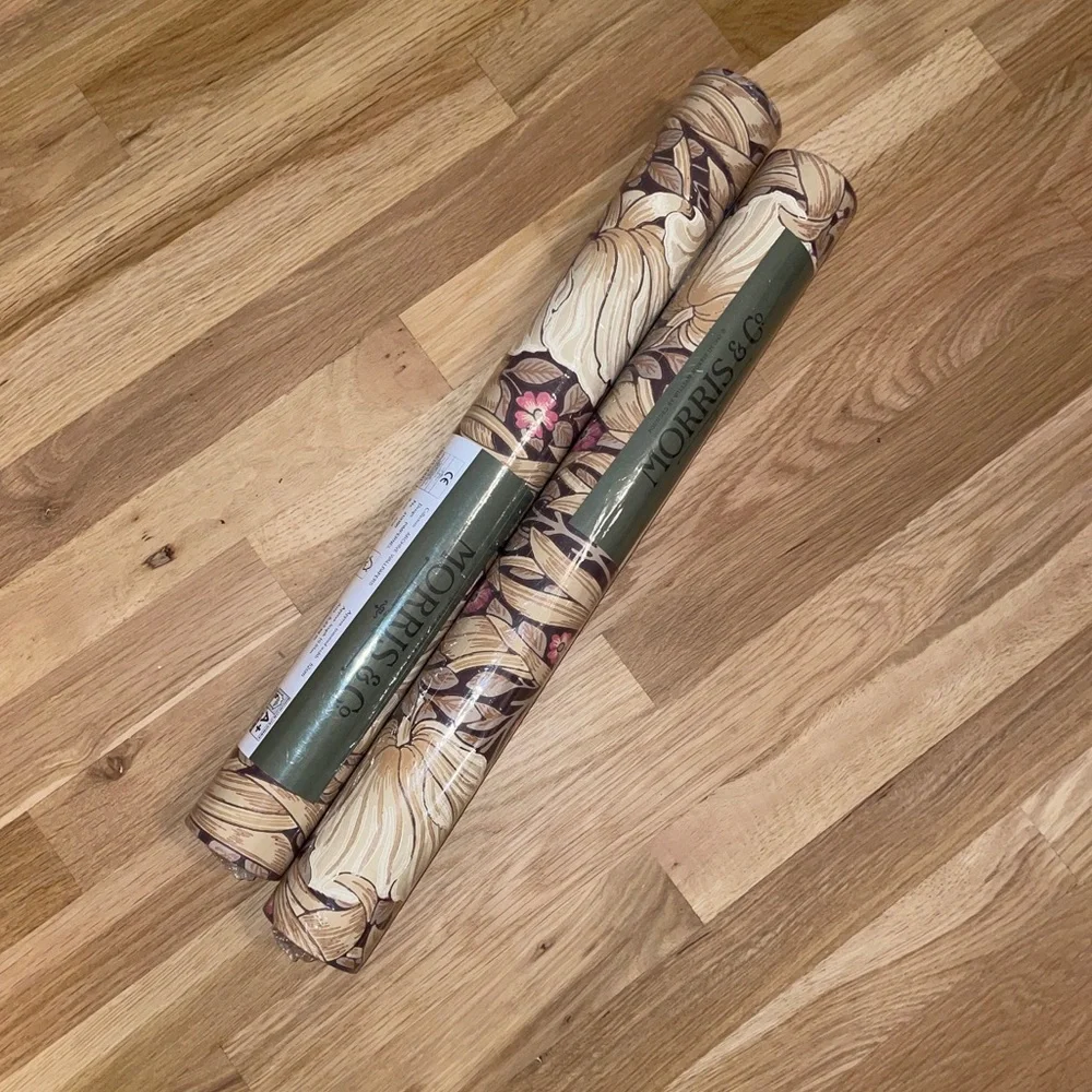 MORRIS & Co. Pimpernel Wallpaper  2~ NEW Rolls ~ WP Pimpernel Fig/Sis